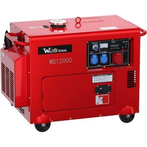 Generatore di Corrente Diesel 9000w 9Kw Silenzioso
